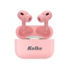 Thumbnail AURICULAR INALAMBRICO TWS KOLKE CON ESTUCHE CARGADOR KAB-657 ROSA0