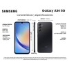Thumbnail CELULAR SAMSUNG A34 5G DUAL 128GB GRAFITE SM-A346M/DSN0